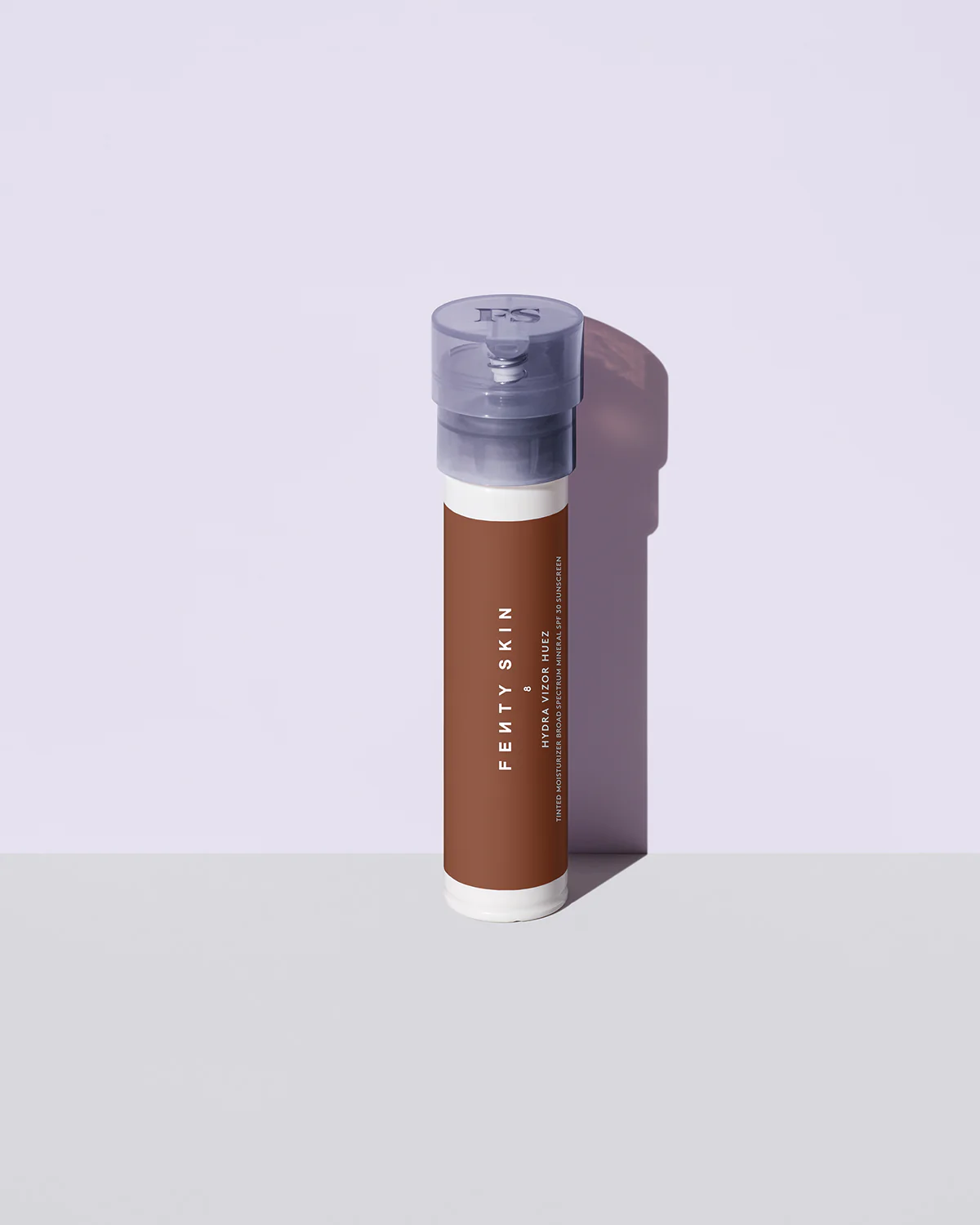 Fenty Beauty Hydra Vizor Huez Tinted Moisturizer tube.