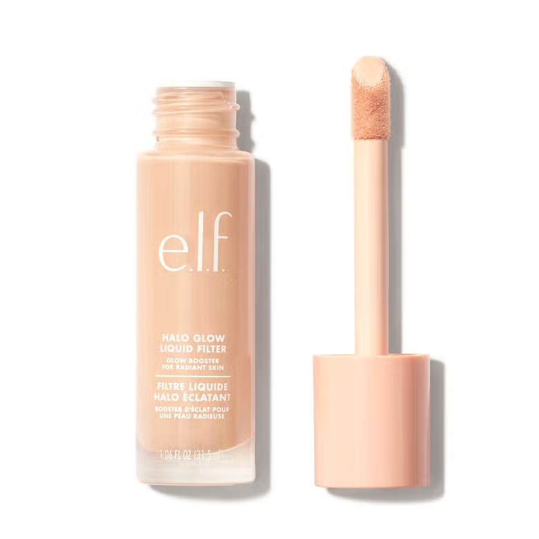 e.l.f. Halo Glow Liquid Filter product bottle.