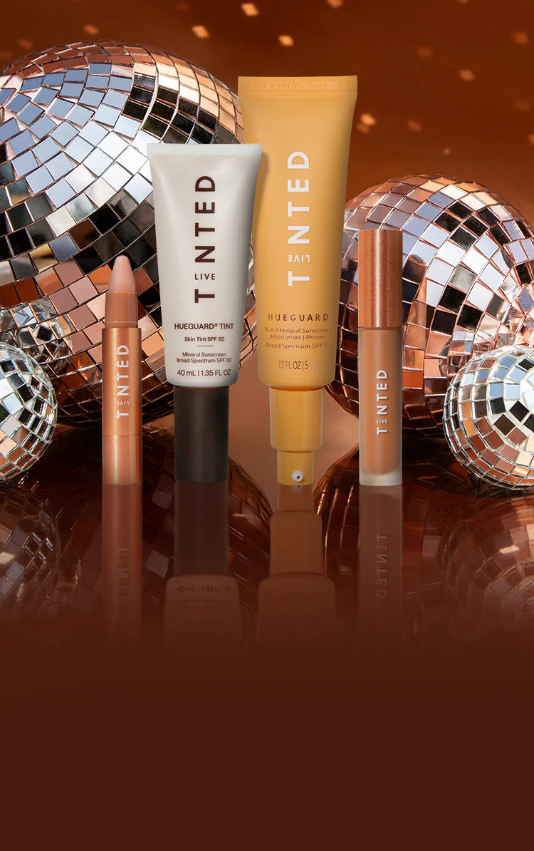 Live Tinted Hueguard Skin Tint SPF 50 product bottle and packaging.