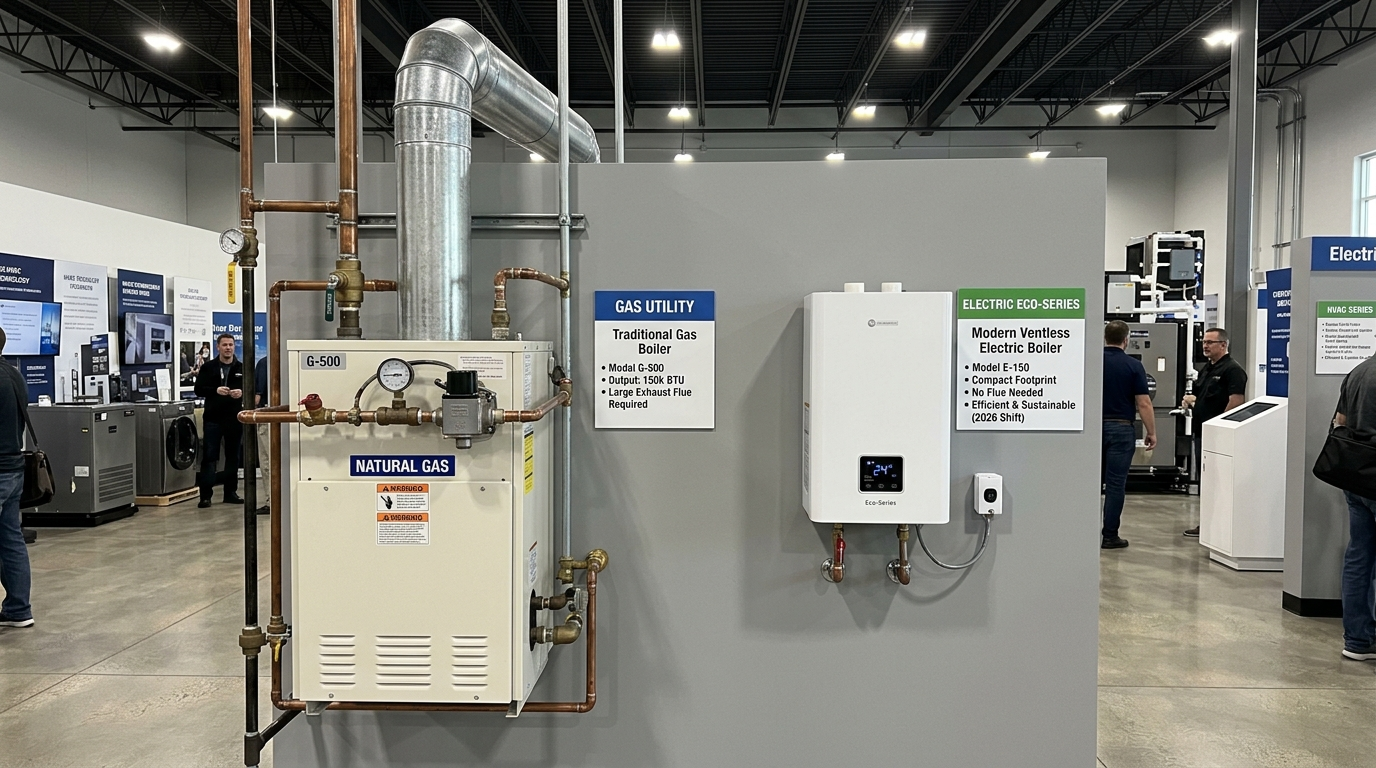electric vs gas boilers