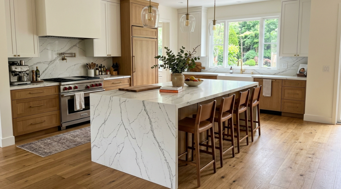 Prefab Quartz vs Slab Quartz: 2026 Costs, Sizes & Seams
