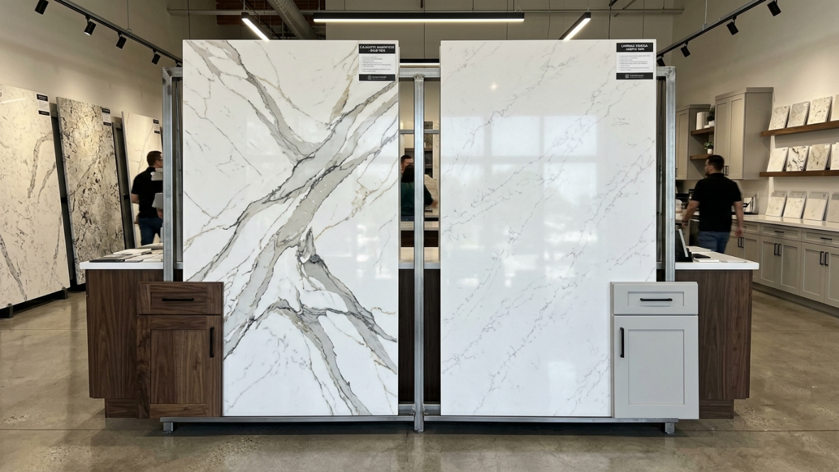 quartz veining density and pattern scale