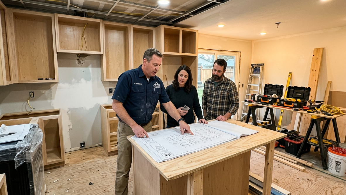 project management kitchen remodel
