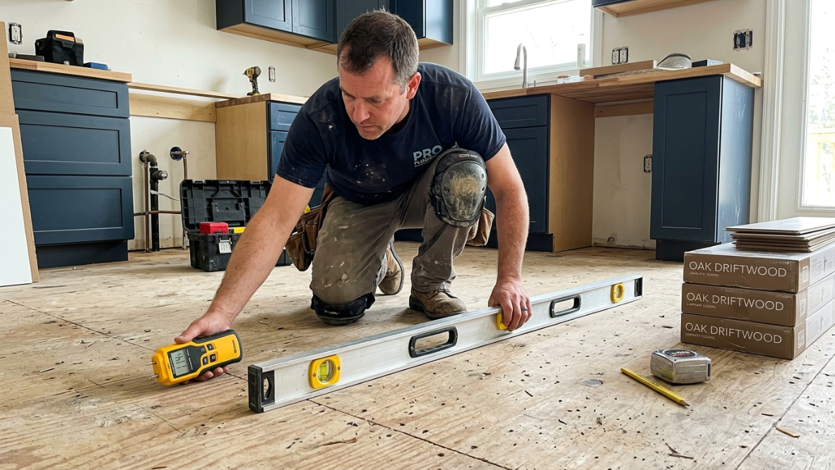 kitchen flooring installation checklist