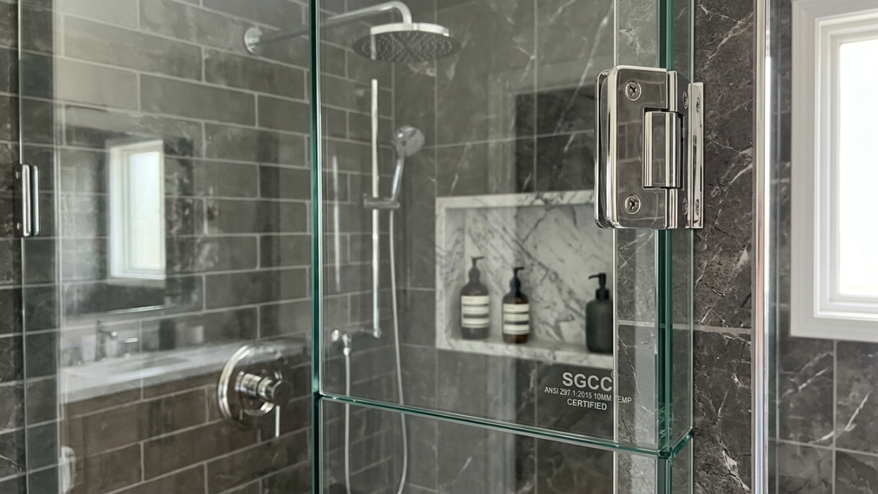 glass types for shower doors