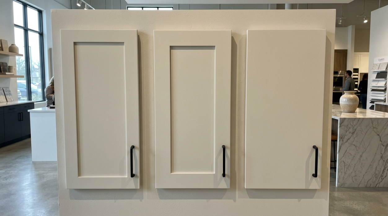 slim shaker vs traditional shaker vs flat slab