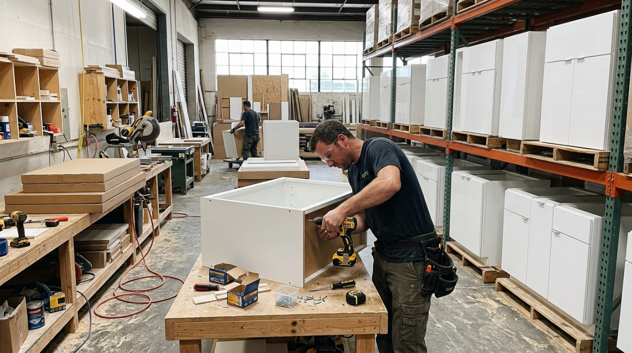 RTA vs Assembled Cabinets: Cost, Quality & Lead Times (2026)