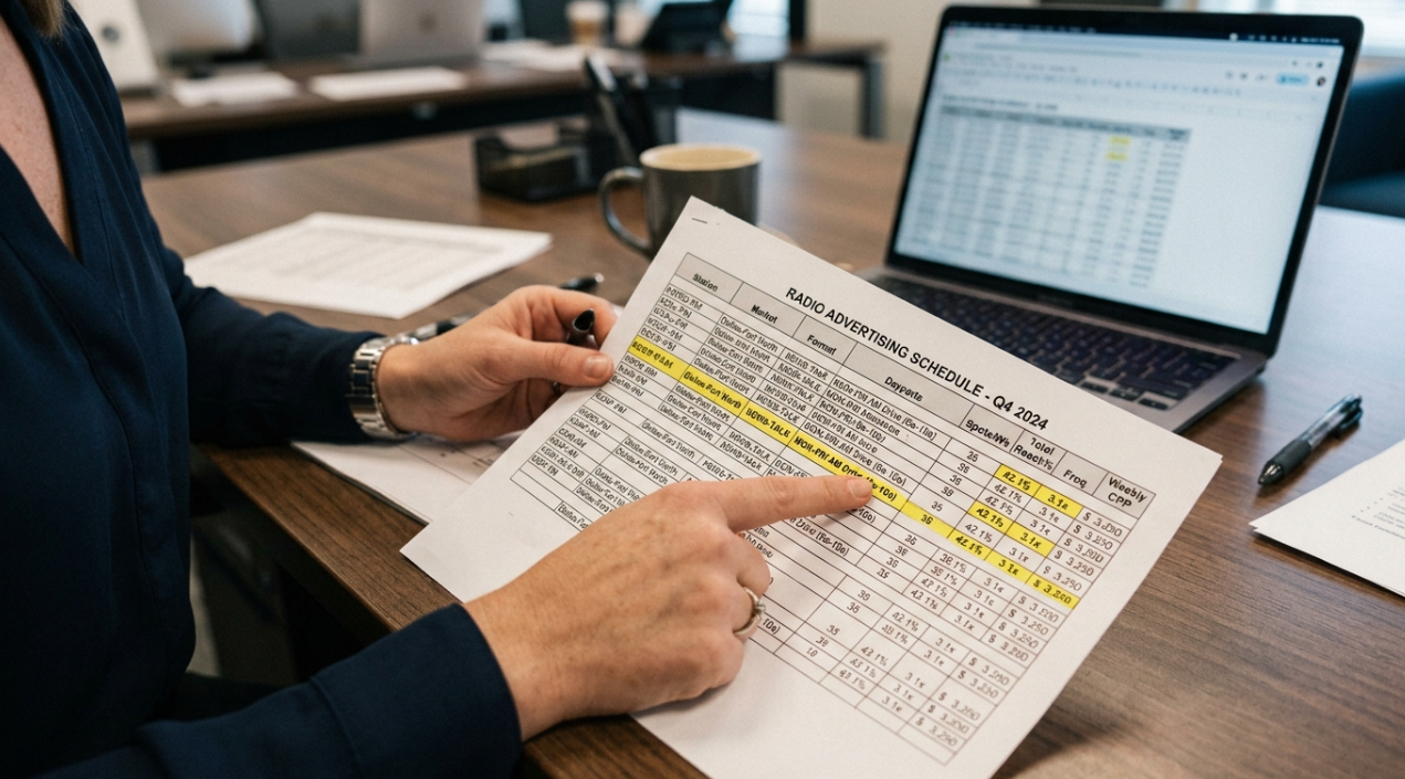 How to Read a Radio Advertising Schedule: 2026 Guide