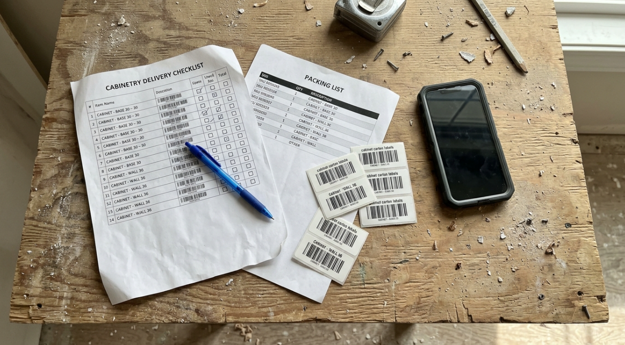 Cabinet Delivery Checklist 2026: Steps, Terms & Claims
